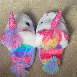 🌻 Unicorn slippers